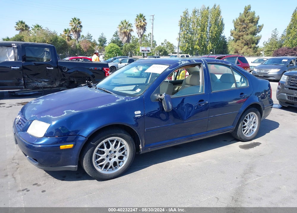 2001 VOLKSWAGEN JETTA GLS 1.8L TURBO VIN: 3VWSD69M21M161144