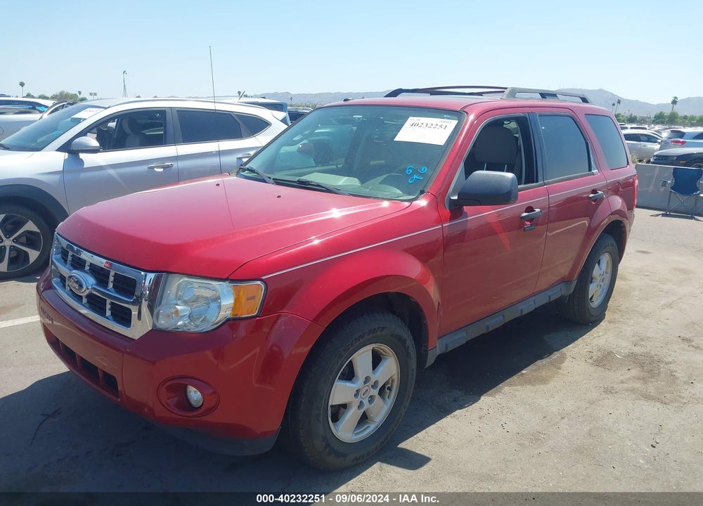 2011 FORD ESCAPE XLT VIN: 1FMCU9DG9BKA24636