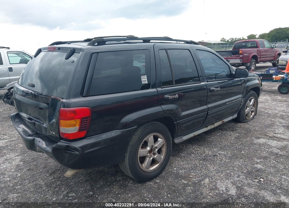 2003 JEEP GRAND CHEROKEE OVERLAND VIN: 1J8GW68J13C565608