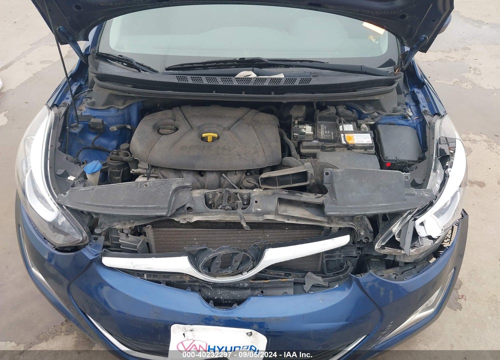 2015 HYUNDAI ELANTRA SE VIN: 5NPDH4AEXFH605103
