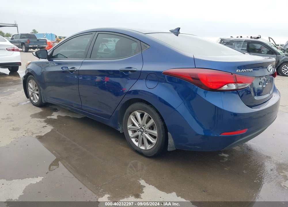 2015 HYUNDAI ELANTRA SE VIN: 5NPDH4AEXFH605103