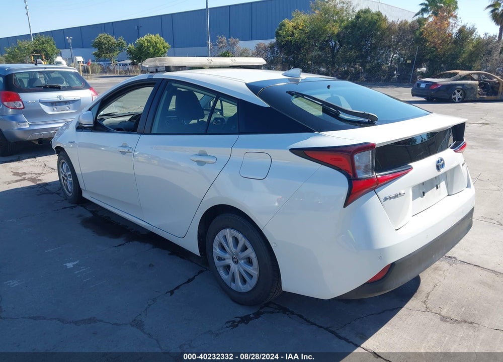 2019 TOYOTA PRIUS LE VIN: JTDKARFU2K3070668