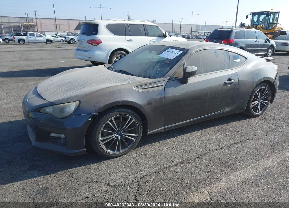 2013 SUBARU BRZ LIMITED VIN: JF1ZCAC14D1609297