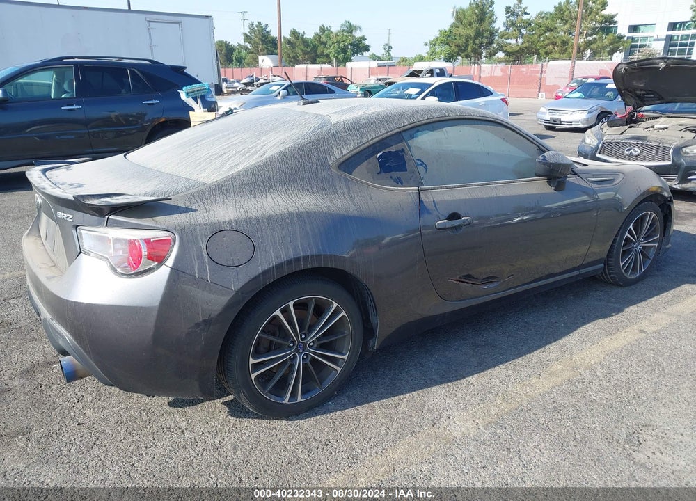 2013 SUBARU BRZ LIMITED VIN: JF1ZCAC14D1609297