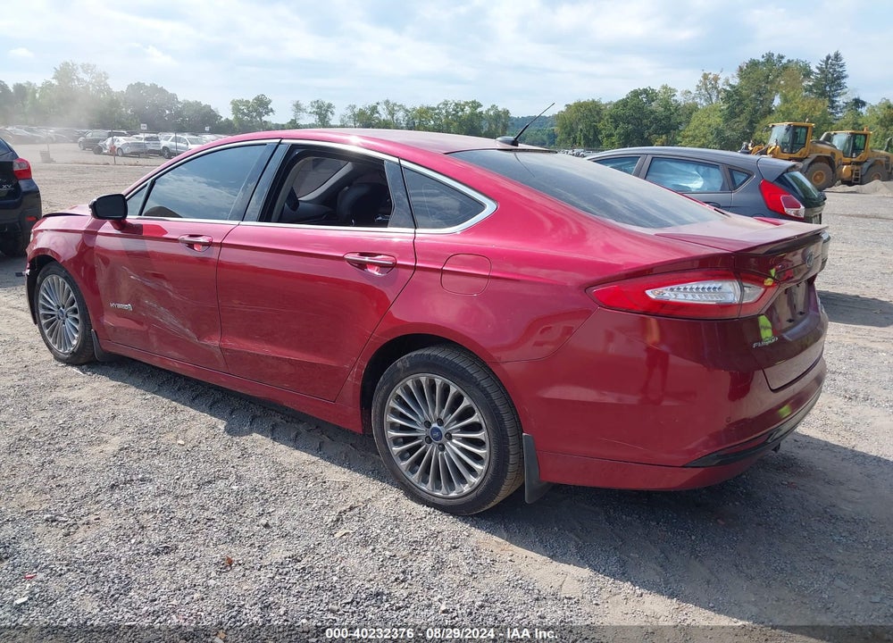 2013 FORD FUSION HYBRID VIN: 3FA6P0RU0DR320359