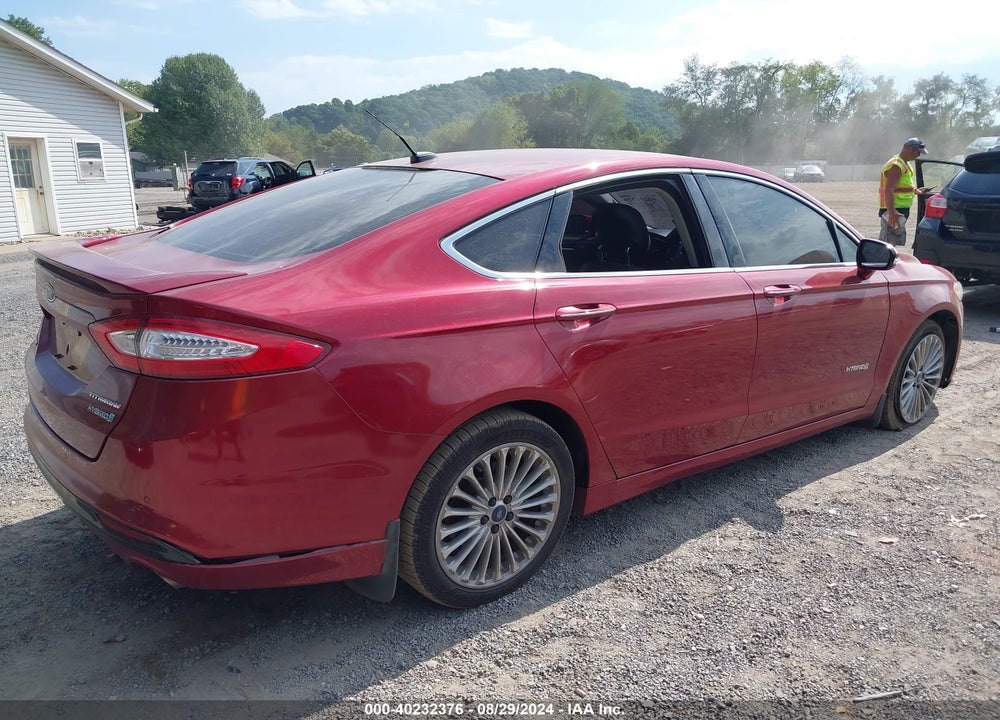 2013 FORD FUSION HYBRID VIN: 3FA6P0RU0DR320359