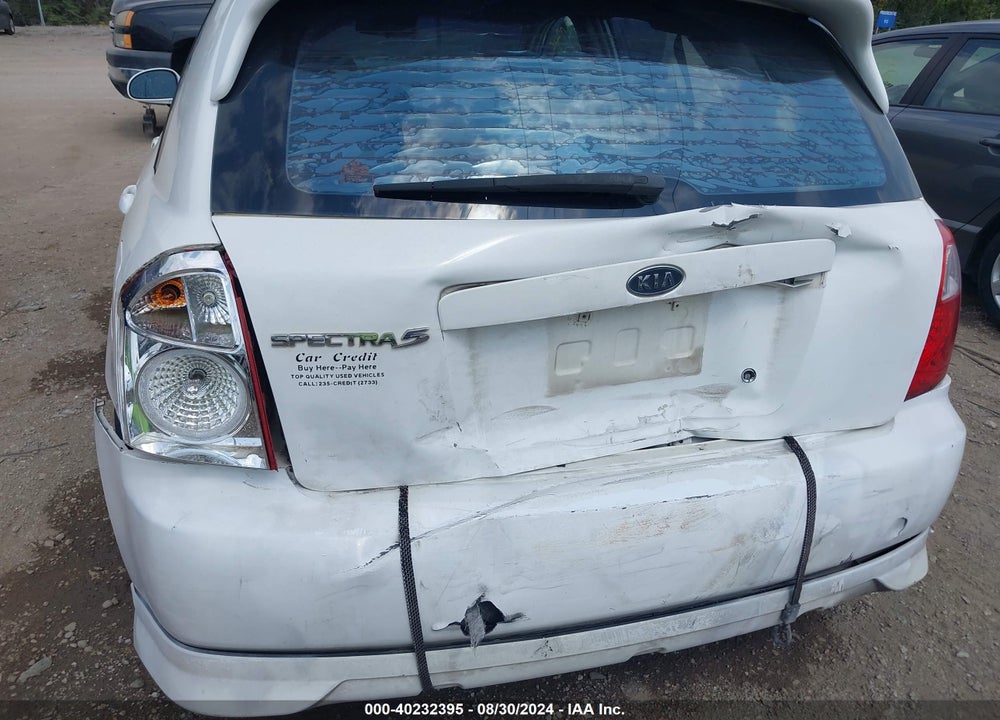 2005 KIA SPECTRA5 VIN: KNAFE161155090770