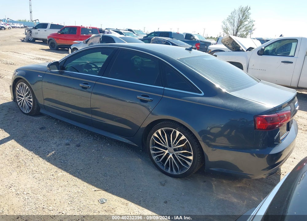 2016 AUDI A6 3.0T PREMIUM PLUS VIN: WAUFGAFC5GN023197