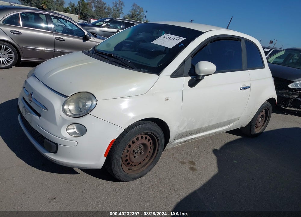 2013 FIAT 500 POP VIN: 3C3CFFAR0DT623367