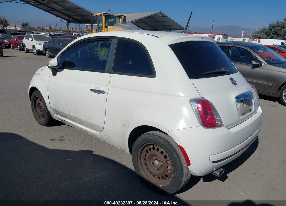 2013 FIAT 500 POP VIN: 3C3CFFAR0DT623367