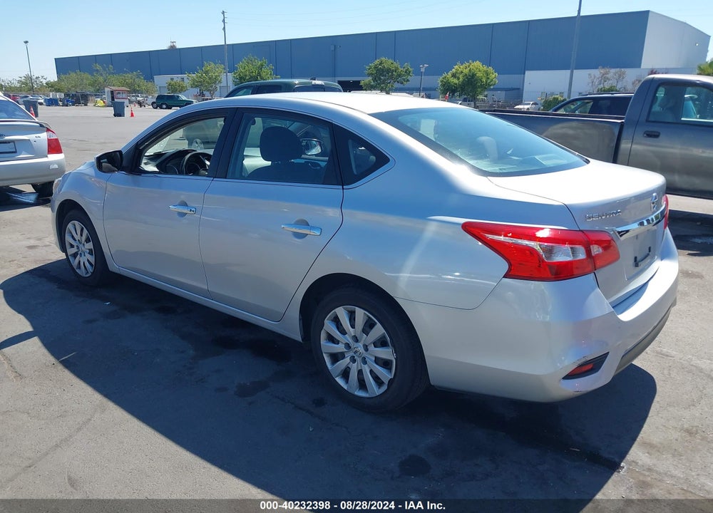 2018 NISSAN SENTRA S VIN: 3N1AB7AP6JY327533