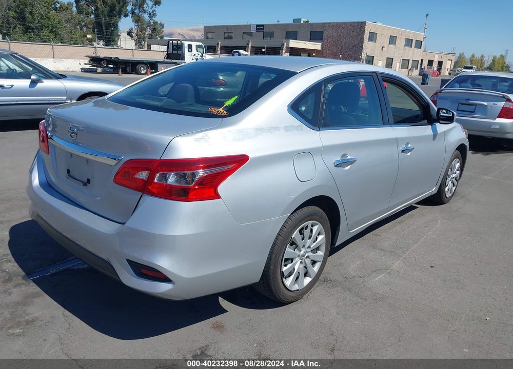 2018 NISSAN SENTRA S VIN: 3N1AB7AP6JY327533