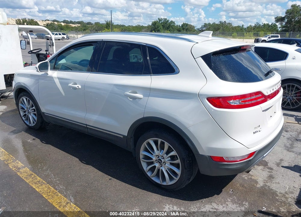 2016 LINCOLN MKC RESERVE VIN: 5LMCJ3C99GUJ12961