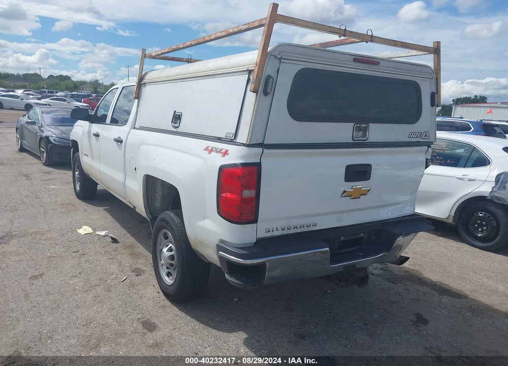 2016 CHEVROLET SILVERADO 2500HD WT VIN: 1GC1KUEGXGF228350