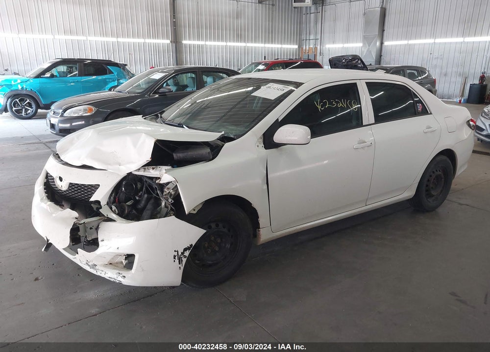 2010 TOYOTA COROLLA LE VIN: 2T1BU4EE8AC531057