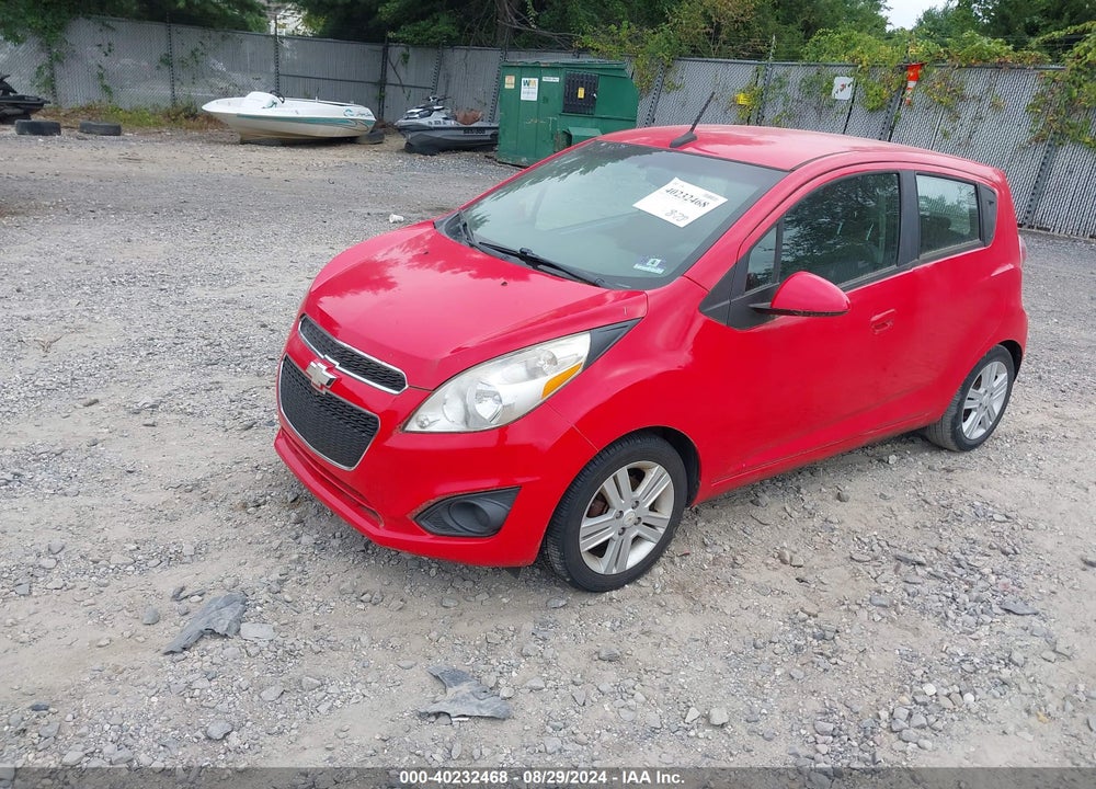 2013 CHEVROLET SPARK 1LT MANUAL VIN: KL8CC6S94DC504910