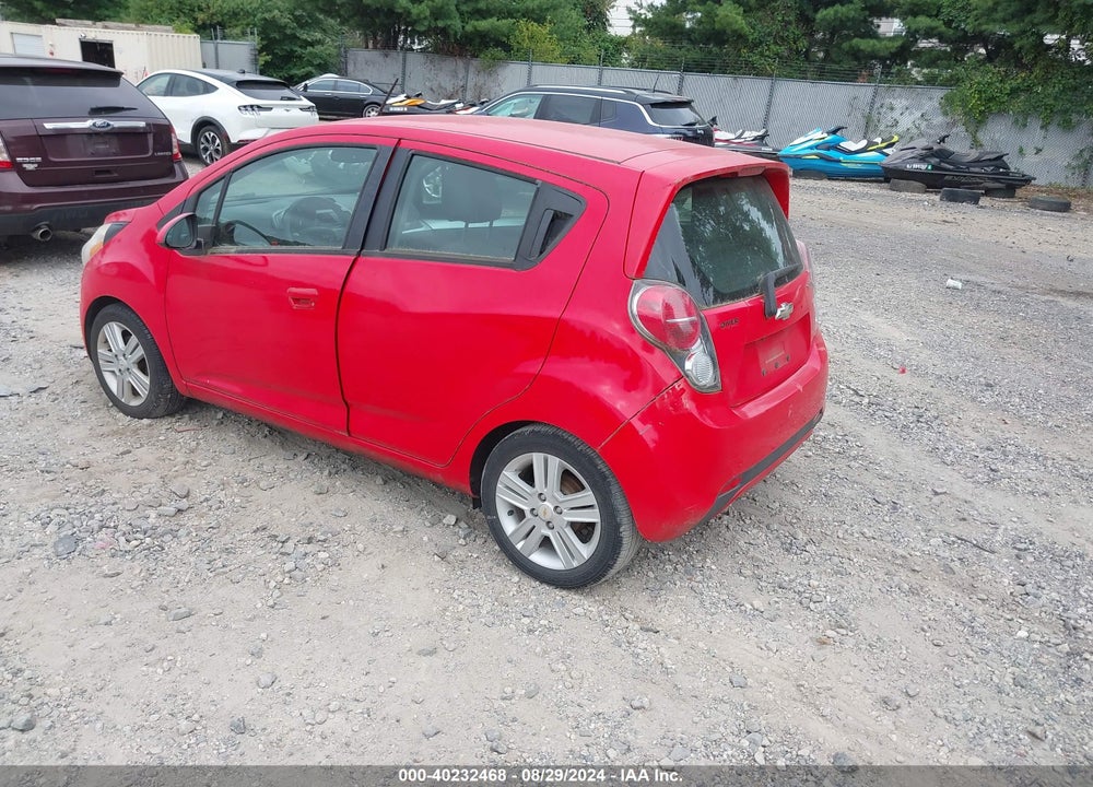 2013 CHEVROLET SPARK 1LT MANUAL VIN: KL8CC6S94DC504910