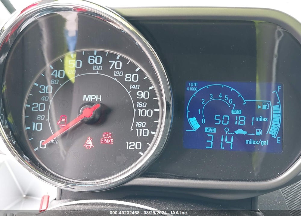 2013 CHEVROLET SPARK 1LT MANUAL VIN: KL8CC6S94DC504910