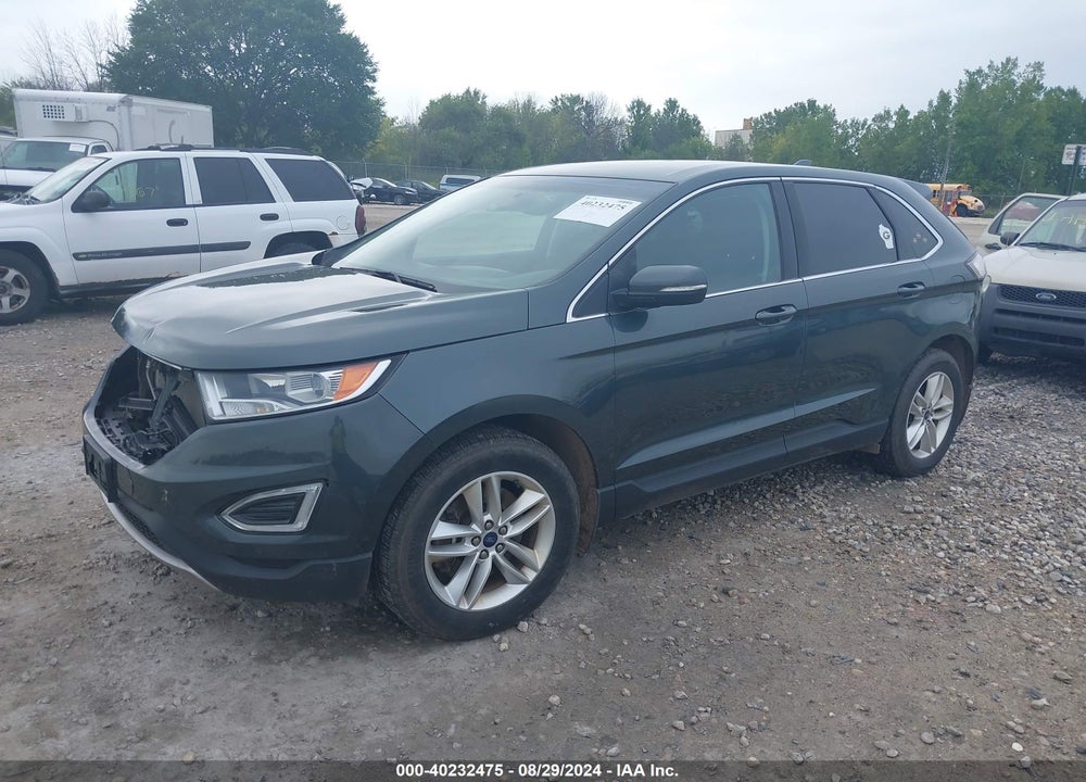 2015 FORD EDGE SEL VIN: 2FMTK4J94FBC25343