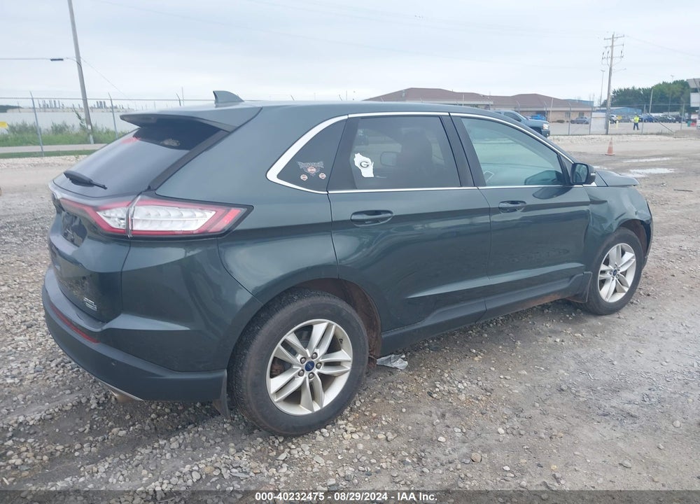 2015 FORD EDGE SEL VIN: 2FMTK4J94FBC25343