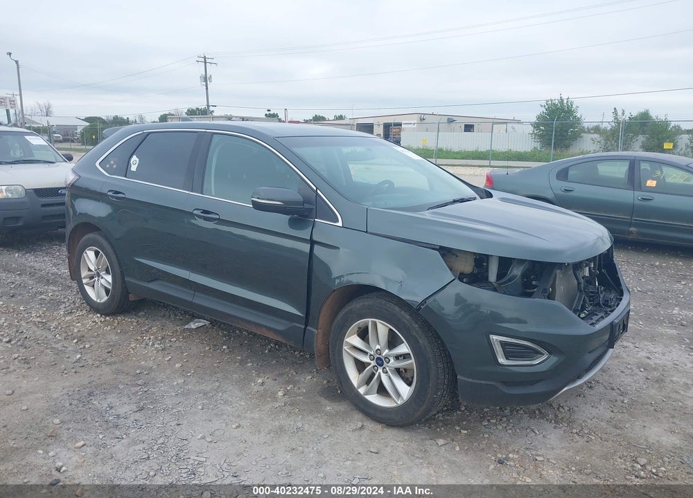 2015 FORD EDGE SEL VIN: 2FMTK4J94FBC25343