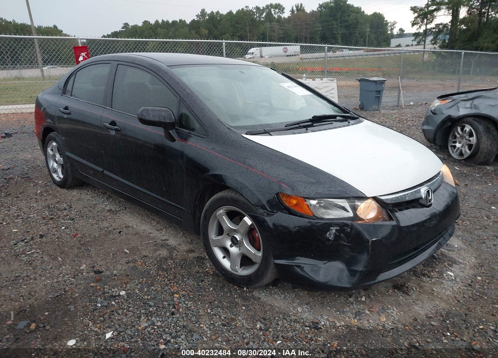 2006 HONDA CIVIC LX VIN: 1HGFA16576L125604