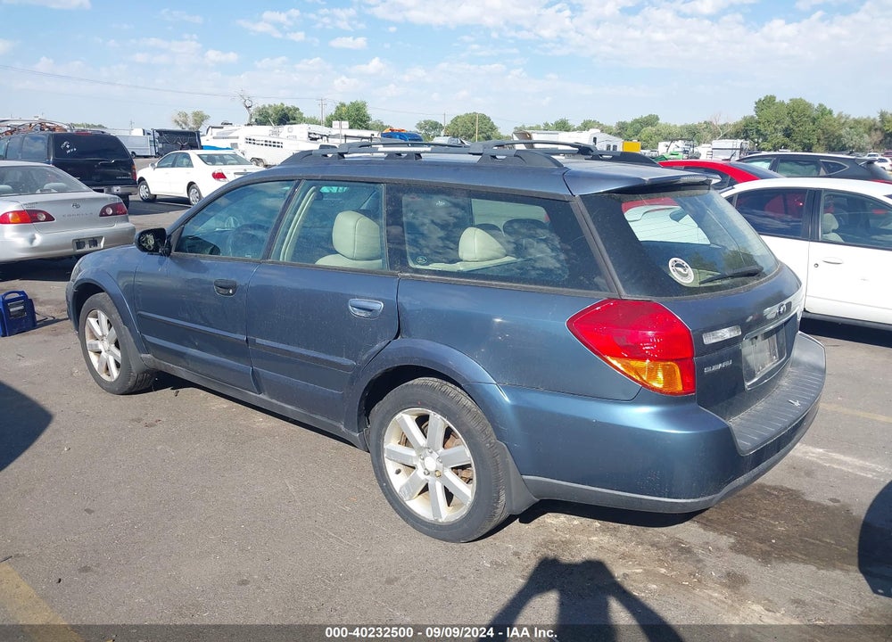 2006 SUBARU OUTBACK 2.5I LIMITED VIN: 4S4BP62C367303221