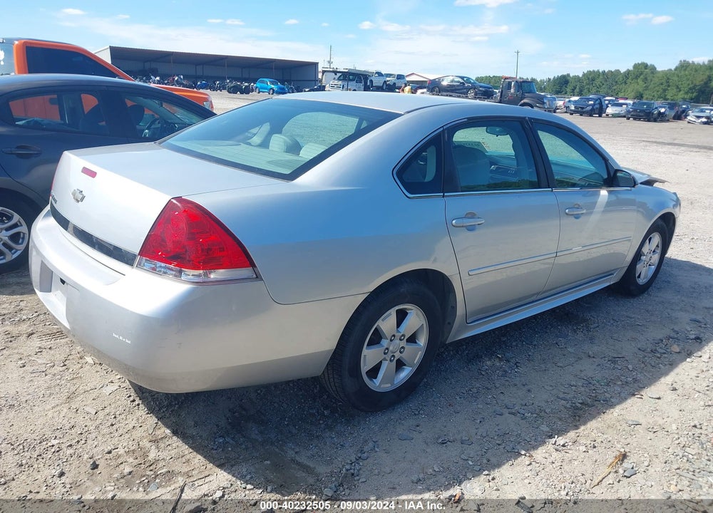 2010 CHEVROLET IMPALA LT VIN: 2G1WB5ENXA1240158