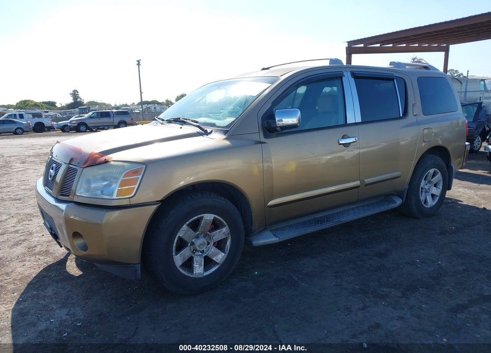 2004 NISSAN PATHFINDER ARMADA SE VIN: 5N1AA08A44N710005
