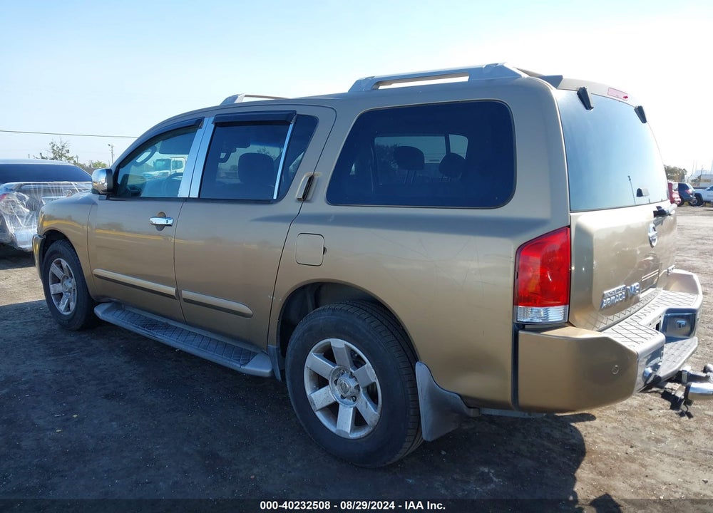2004 NISSAN PATHFINDER ARMADA SE VIN: 5N1AA08A44N710005