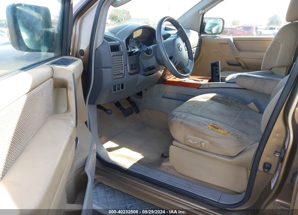 2004 NISSAN PATHFINDER ARMADA SE VIN: 5N1AA08A44N710005