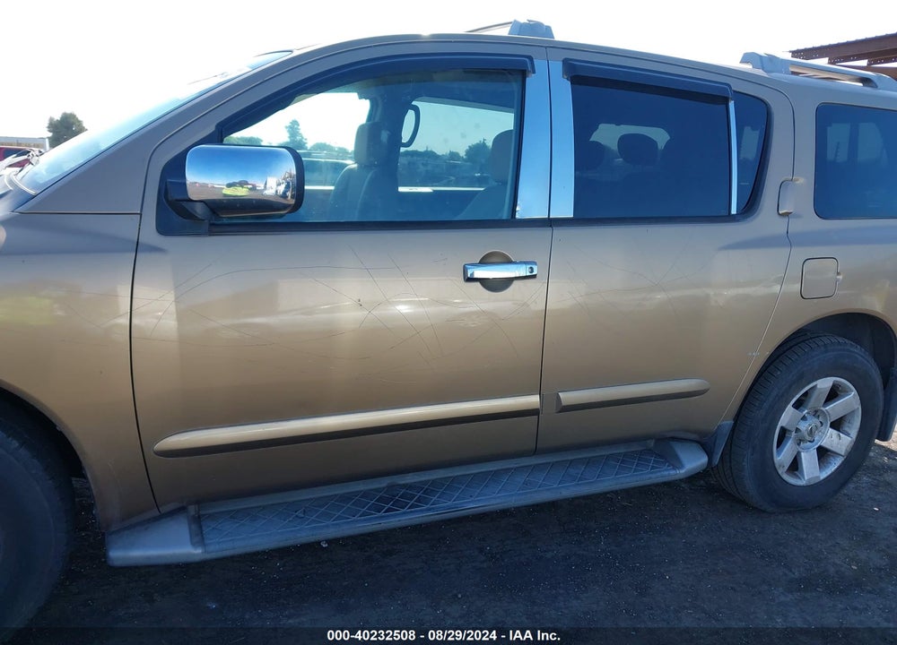 2004 NISSAN PATHFINDER ARMADA SE VIN: 5N1AA08A44N710005