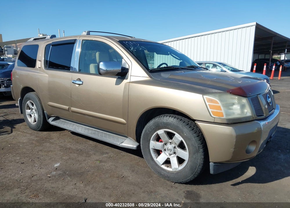 2004 NISSAN PATHFINDER ARMADA SE VIN: 5N1AA08A44N710005
