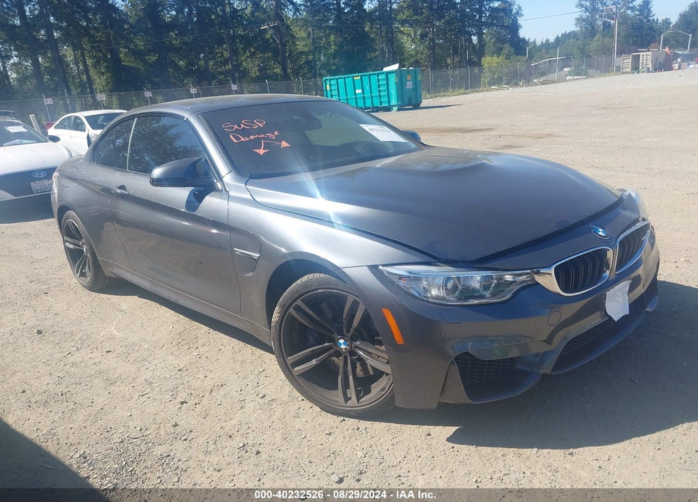 2016 BMW M4 VIN: WBS3U9C56GP970037