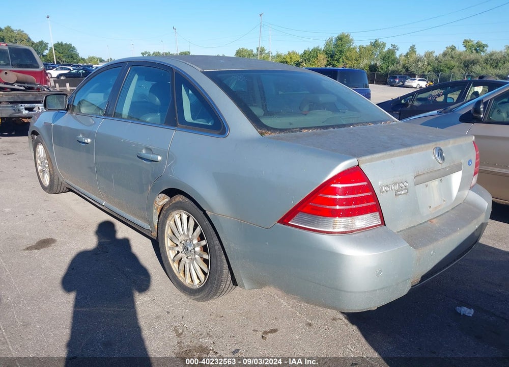 2006 MERCURY MONTEGO PREMIER VIN: 1MEHM42106G618860