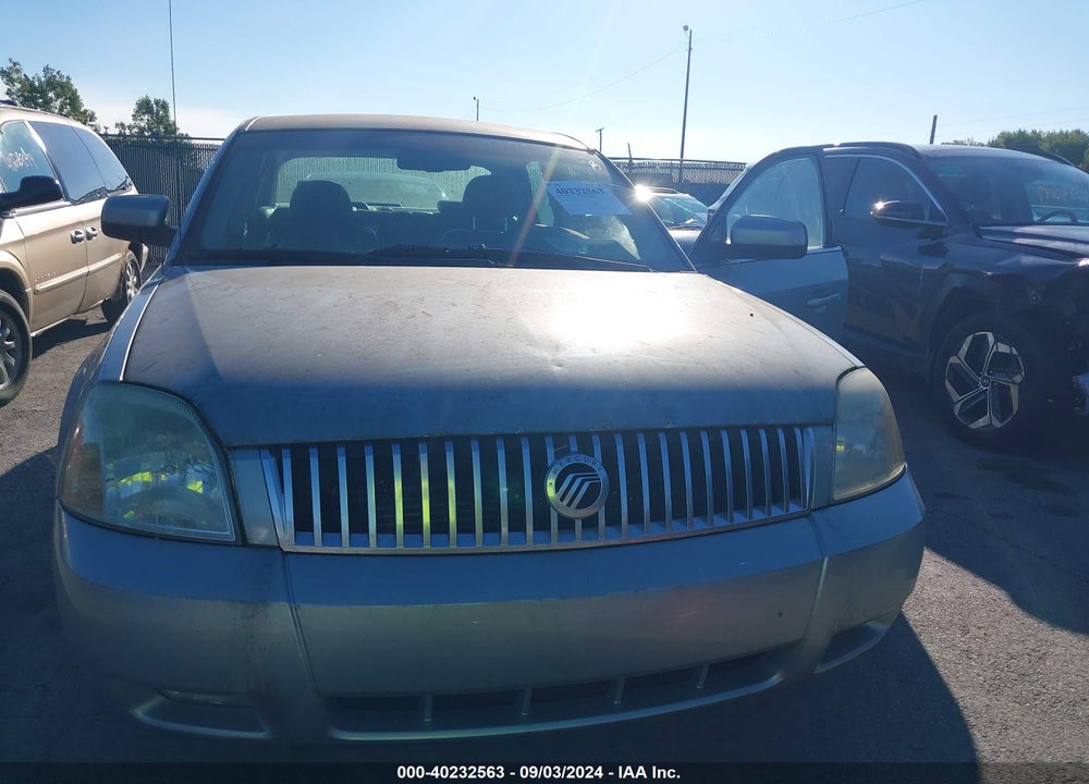 2006 MERCURY MONTEGO PREMIER VIN: 1MEHM42106G618860