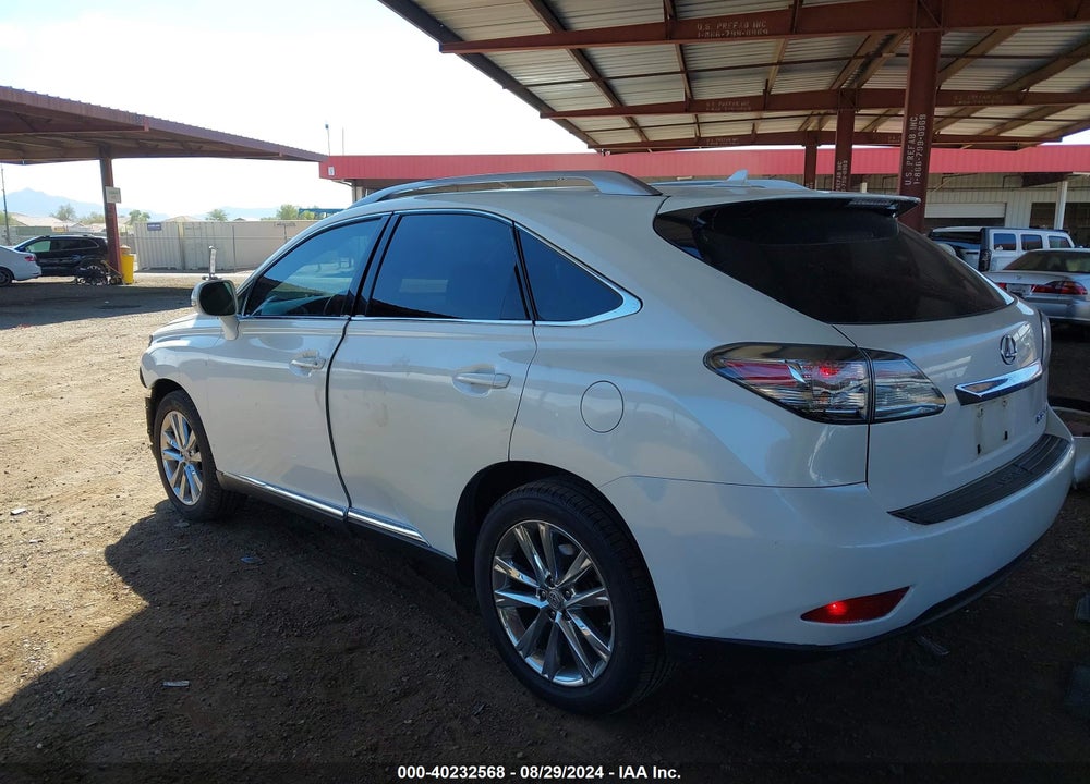 2012 LEXUS RX 350 VIN: 2T2ZK1BA4CC082592