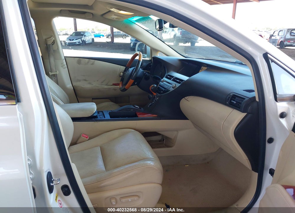 2012 LEXUS RX 350 VIN: 2T2ZK1BA4CC082592