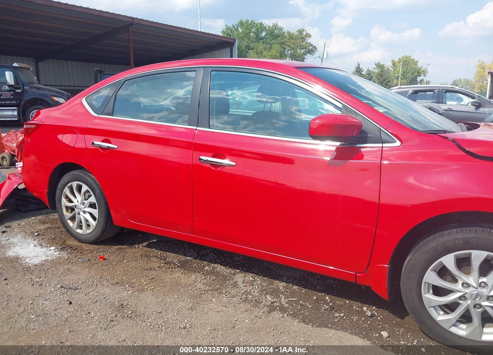 2018 NISSAN SENTRA SV VIN: 3N1AB7AP3JY228572