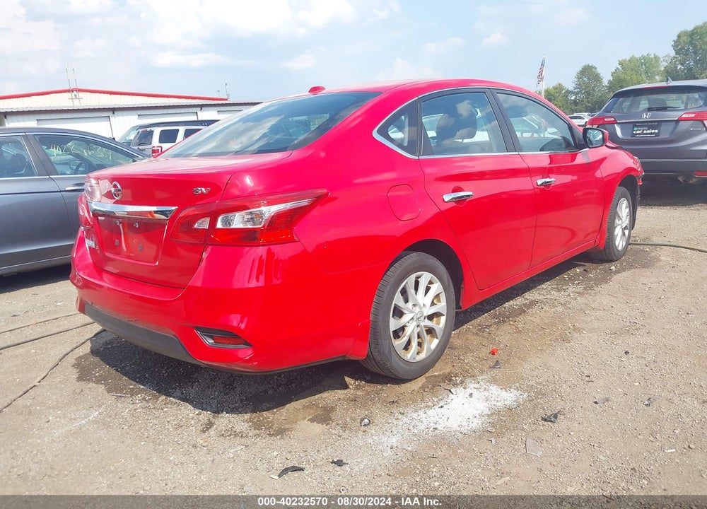 2018 NISSAN SENTRA SV VIN: 3N1AB7AP3JY228572