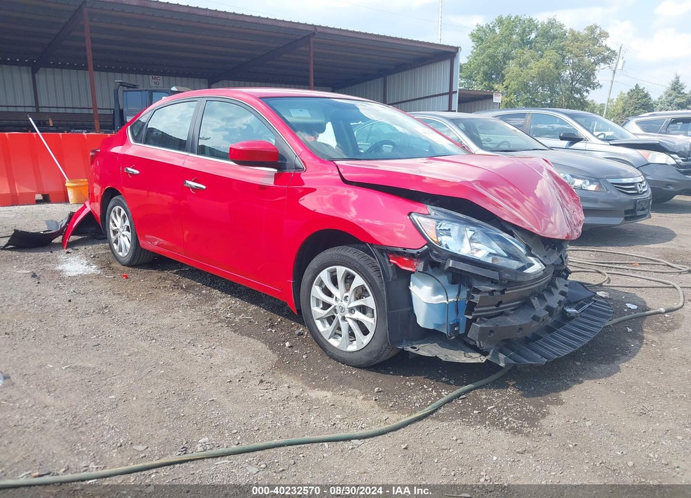 2018 NISSAN SENTRA SV VIN: 3N1AB7AP3JY228572