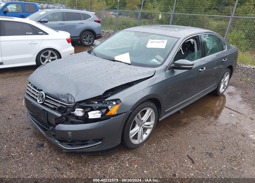 2013 VOLKSWAGEN PASSAT 2.0L TDI SE VIN: 1VWBN7A34DC130425
