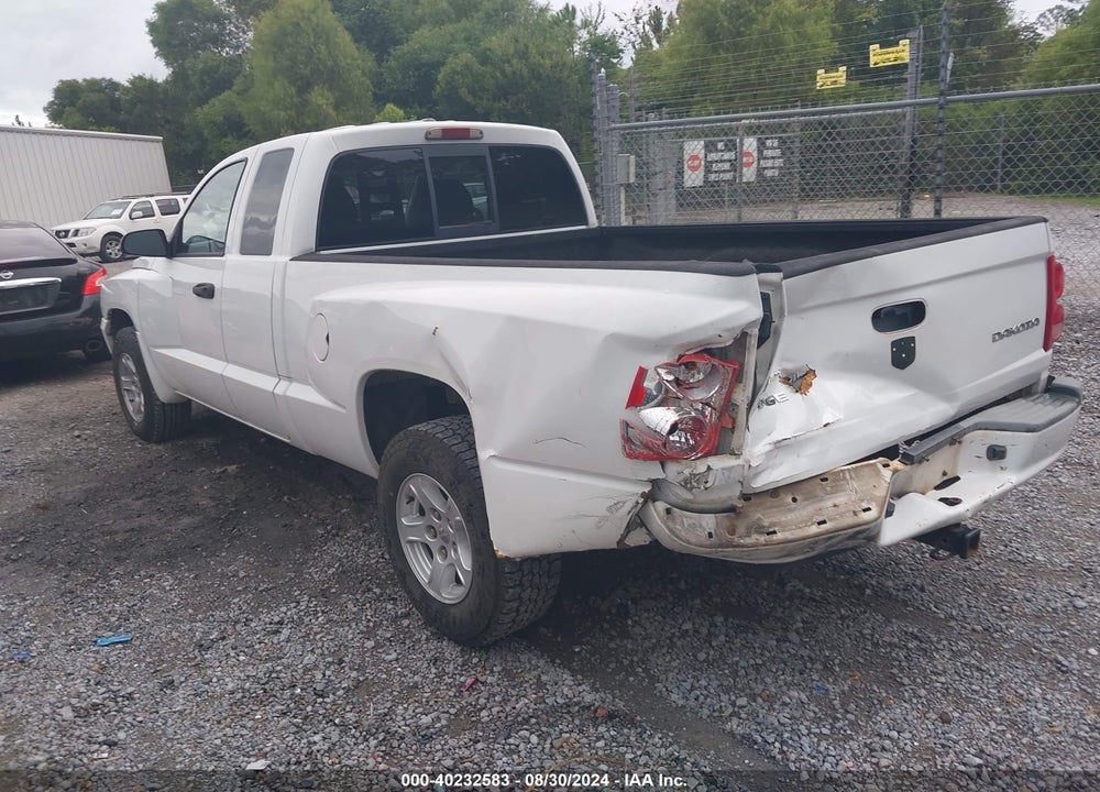 2007 DODGE DAKOTA SLT VIN: 1D7HE42K87S149075