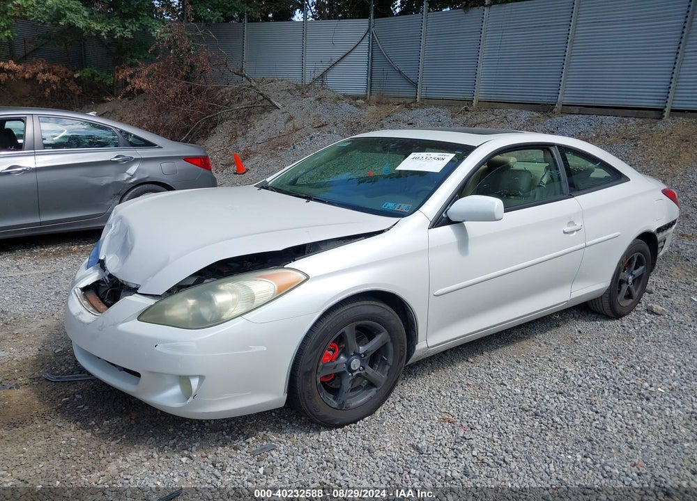 2005 TOYOTA CAMRY SOLARA SE VIN: 4T1CE38P05U985963