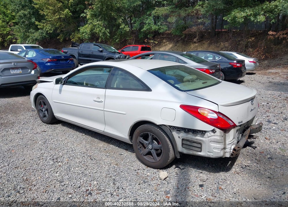 2005 TOYOTA CAMRY SOLARA SE VIN: 4T1CE38P05U985963