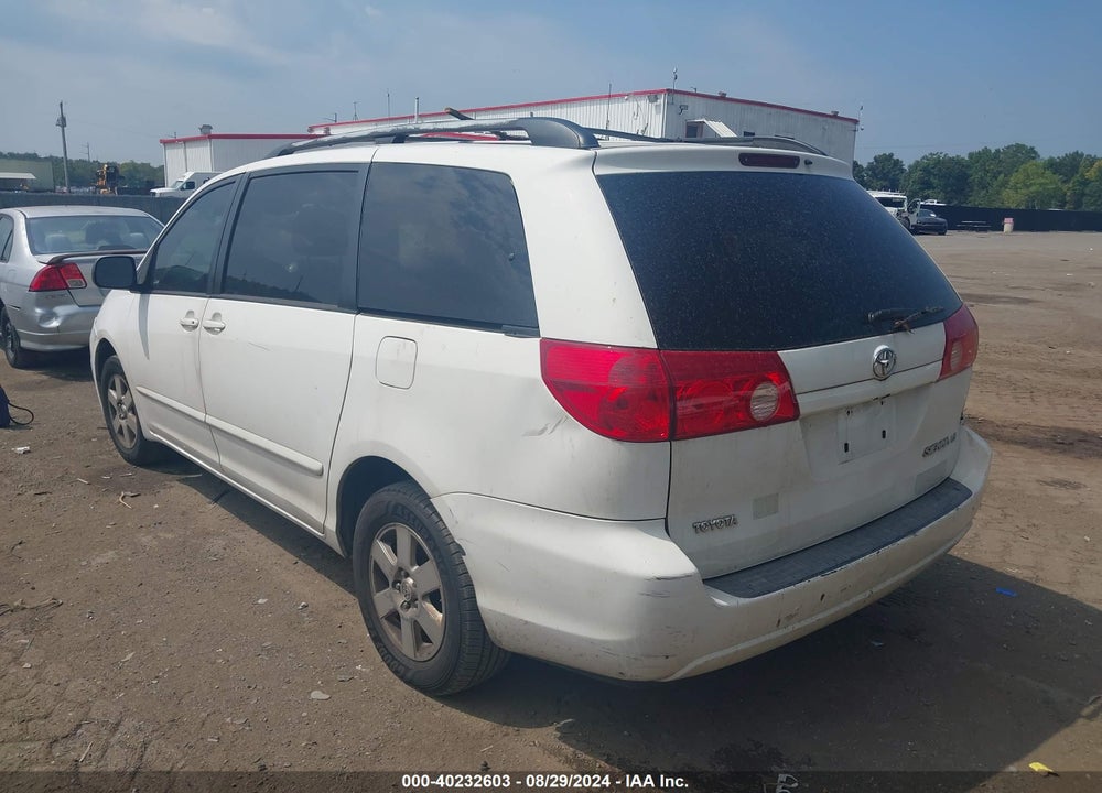 2008 TOYOTA SIENNA LE VIN: 5TDZK23C78S138341