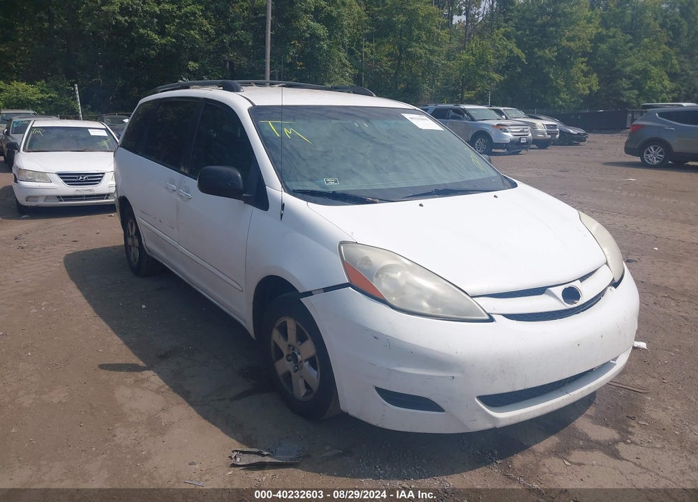 2008 TOYOTA SIENNA LE VIN: 5TDZK23C78S138341