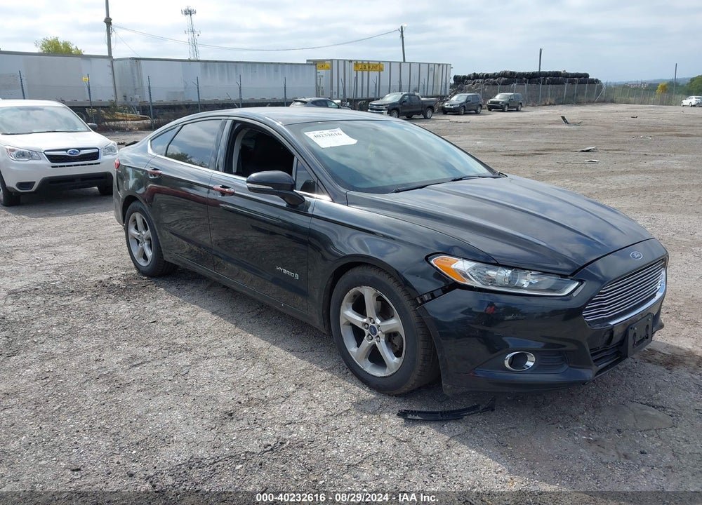 2013 FORD FUSION HYBRID SE VIN: 3FA6P0LU9DR176982