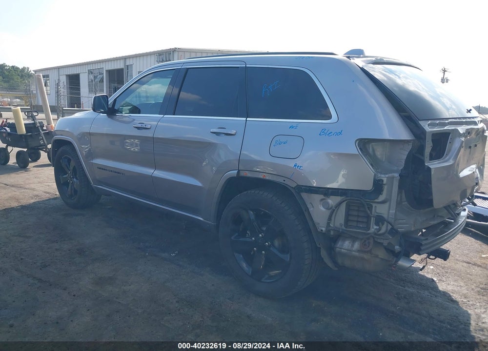 2015 JEEP GRAND CHEROKEE ALTITUDE VIN: 1C4RJEAG9FC167185