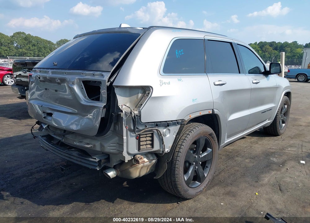 2015 JEEP GRAND CHEROKEE ALTITUDE VIN: 1C4RJEAG9FC167185